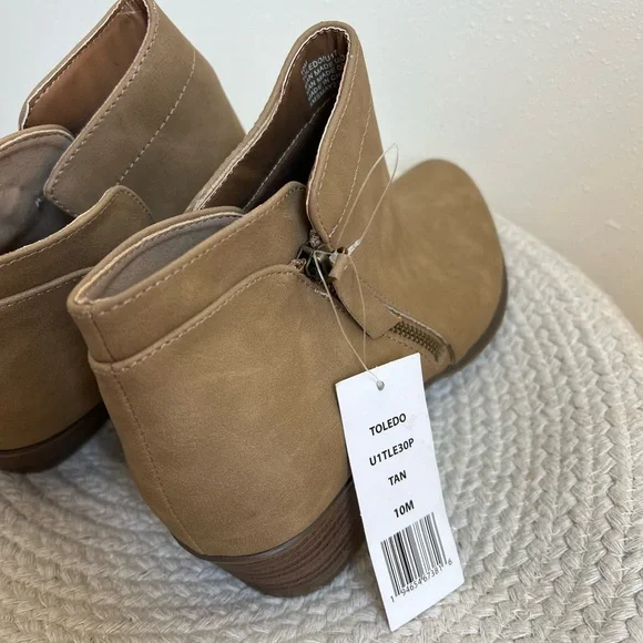 Womens Brown Union Bay Booties Size 10 NWT - Picture 3 of 5